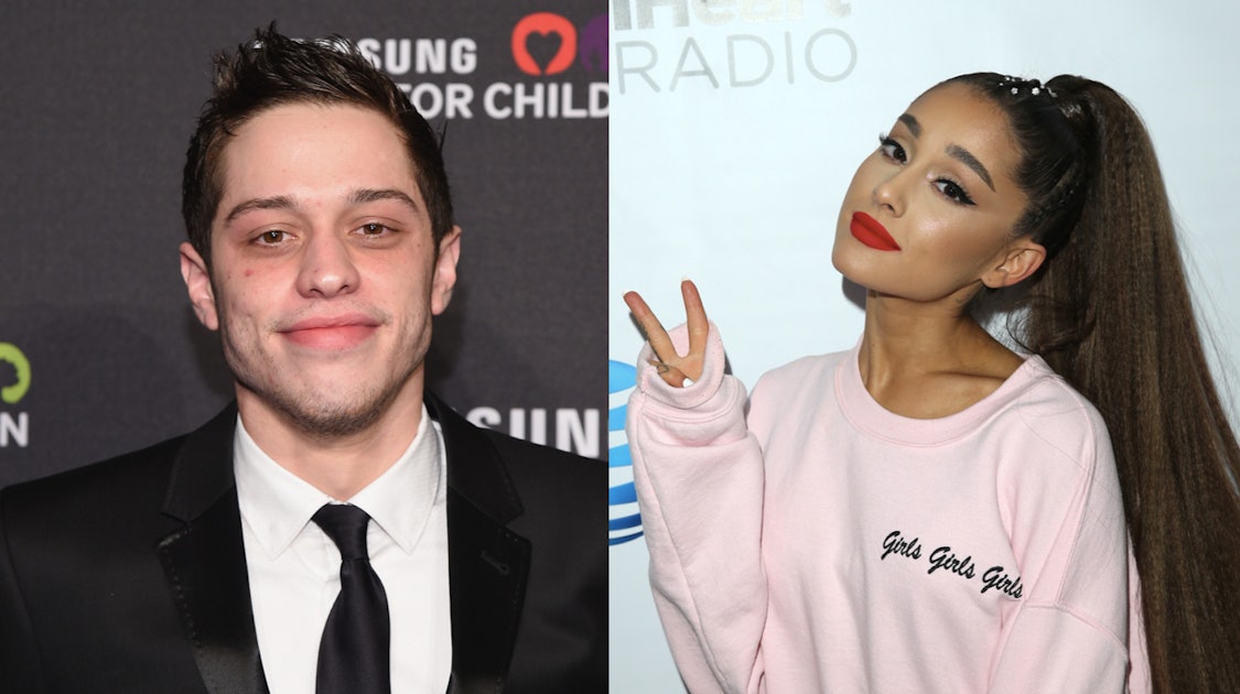 Ariana Grande Wears Sweatshirt With Pete Davidson's Face on It