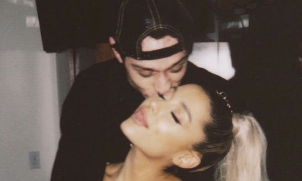 Ariana Grande and Pete Davidson Kiss While Shopping in N.Y.C.