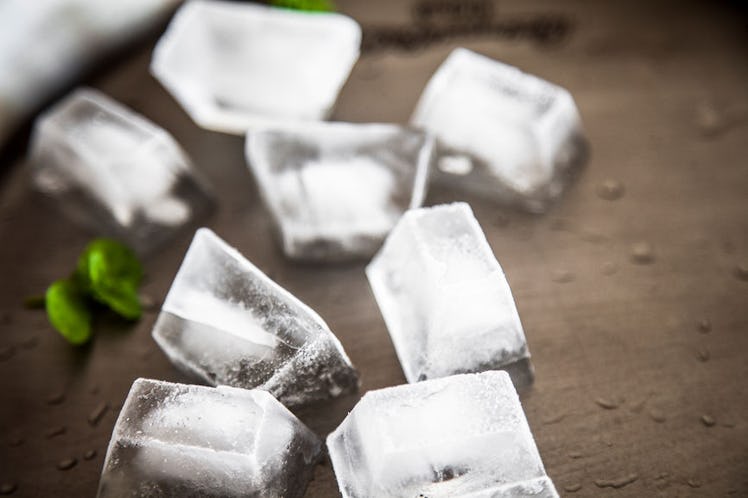 Ice play during sex can be totally titillating.