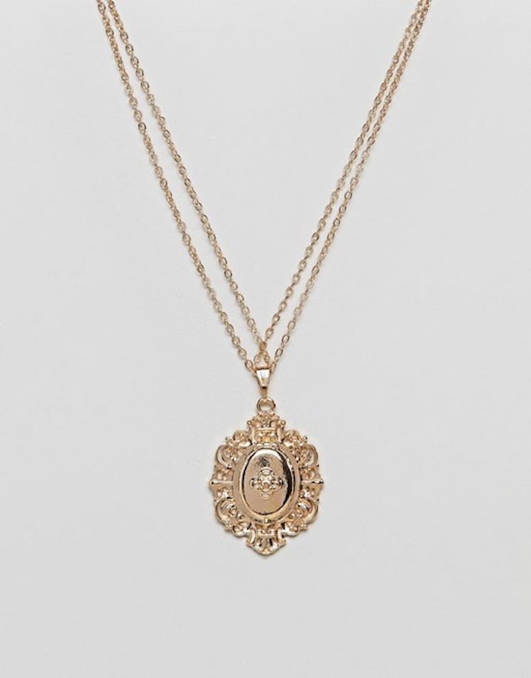 ASOS Vintage Style Lucky Locket Necklace