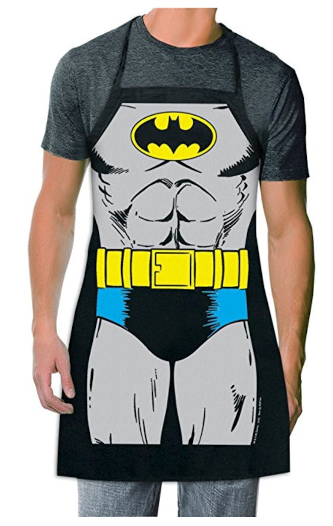 ICUP DC Comics - Batman The Character Adult Size 100% Cotton Adjustable Black Apron