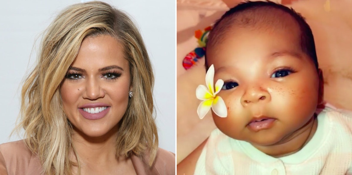 Khloé Kardashian Shared A Video Of Baby True Thompson Sneezing In A Pink  Bow And Heck It's Adorable
