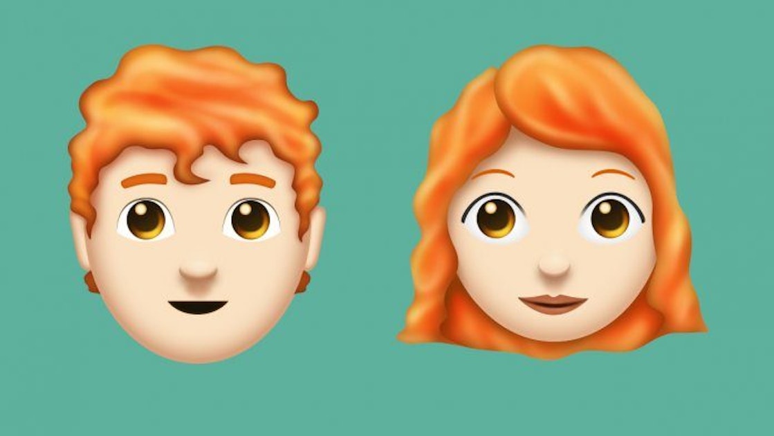 A Redhead Emoji Finally Exists It S About Time