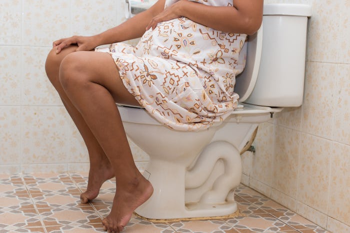 There are a few reasons why it hurts to poop when you're pregnant. 