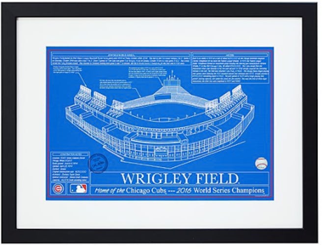 Baseball Stadium Blueprints - Team Colors