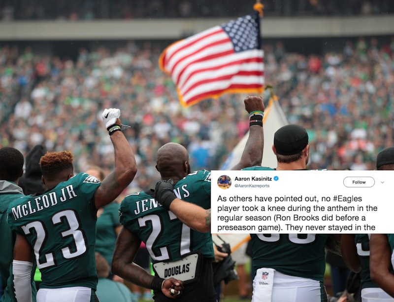 Twitter Reactions To The Eagles White House Invite Reversal Say Trump Got One Fact Very Wrong