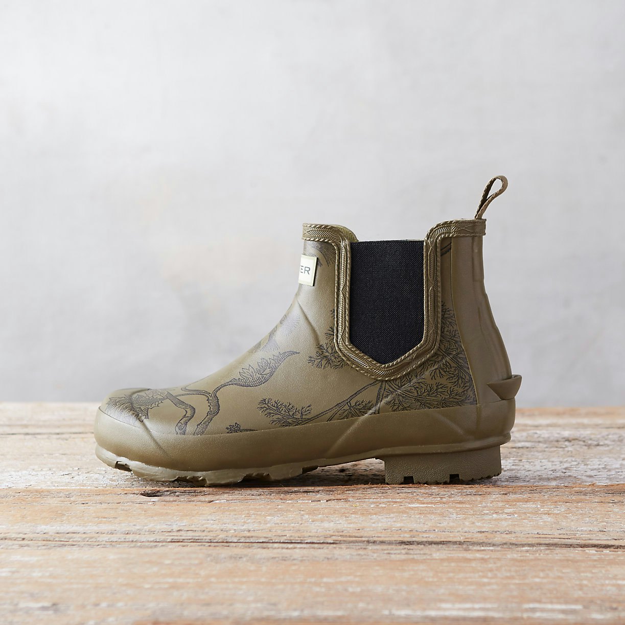 Hunter norris hotsell printed chelsea boot