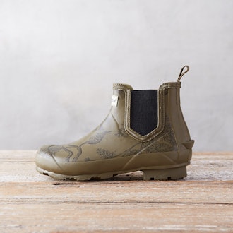 Hunter ‘Norris’ Printed Chelsea Boot