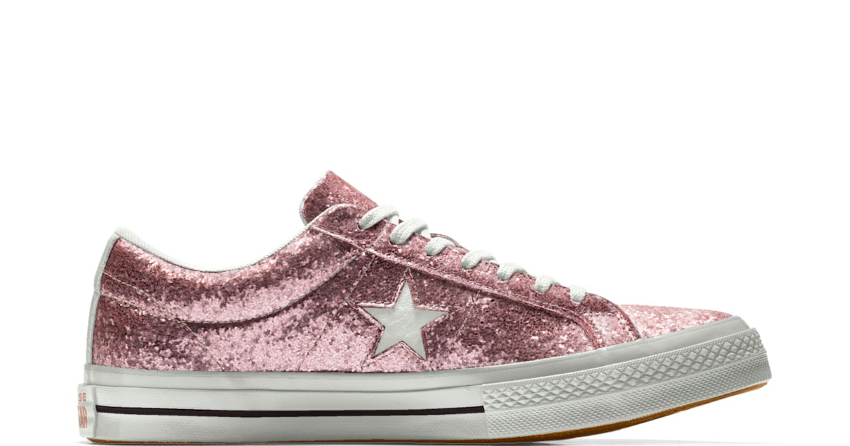 Converse one star glitter outlet