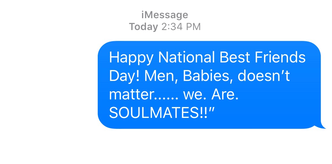 11 Funny Text Messages To Send Your Best Friends On National Best Friends Day 2018 Pick from these messages to send good morning for a best friend. 11 funny text messages to send your