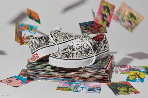 vans marvel line