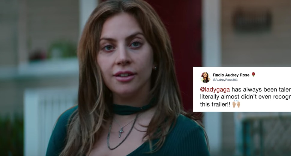 Lady Gaga S A Star Is Born Trailer Will Totally Make You Do A Double Take — Video