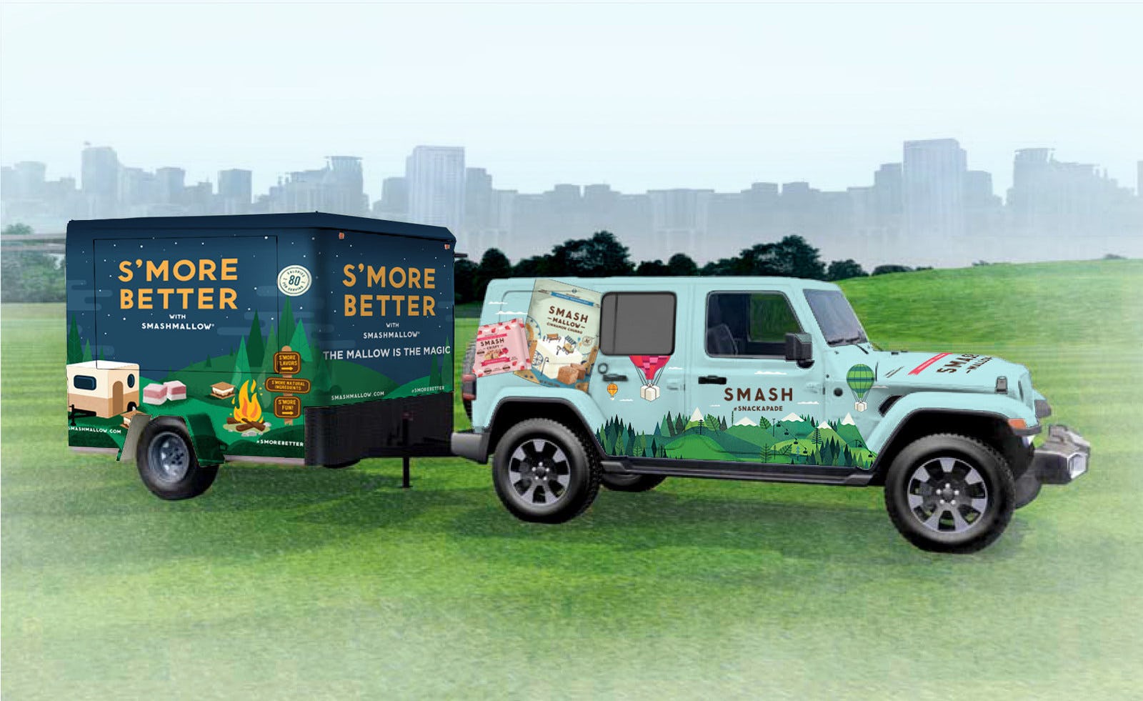 SmashMallow's S'mores Truck Will Be Touring This Summer With 4 Mouthwatering Flavors Of Marshmallow