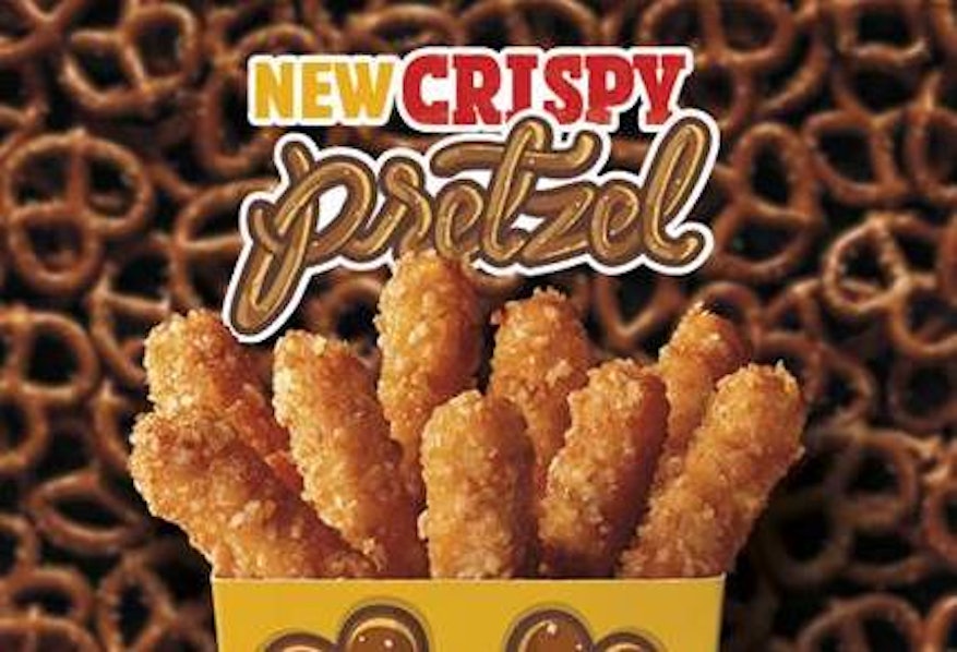 Burger Kings Crispy Pretzel Chicken Fries Are Here And They Look Delicious 