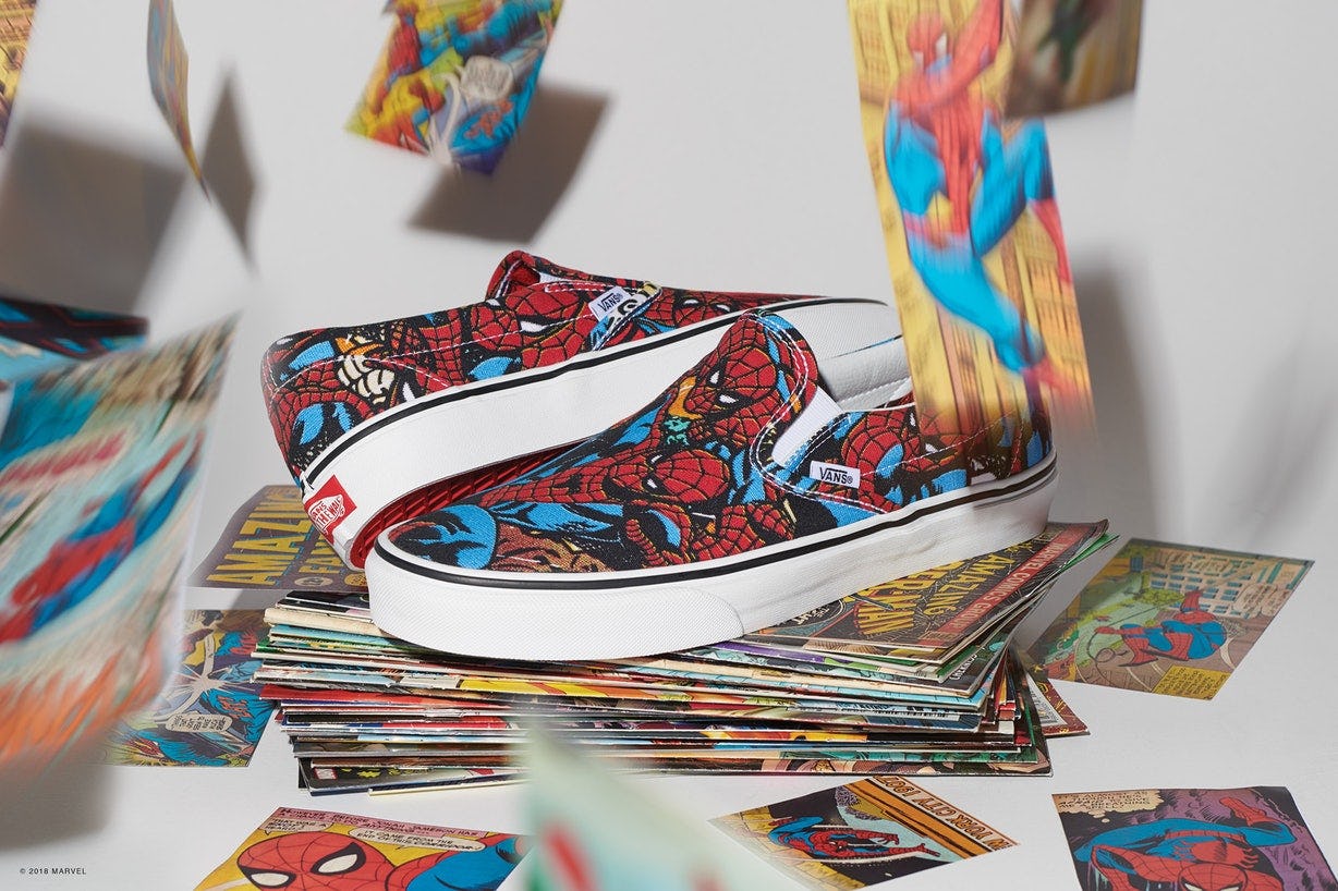 marvel vans collab