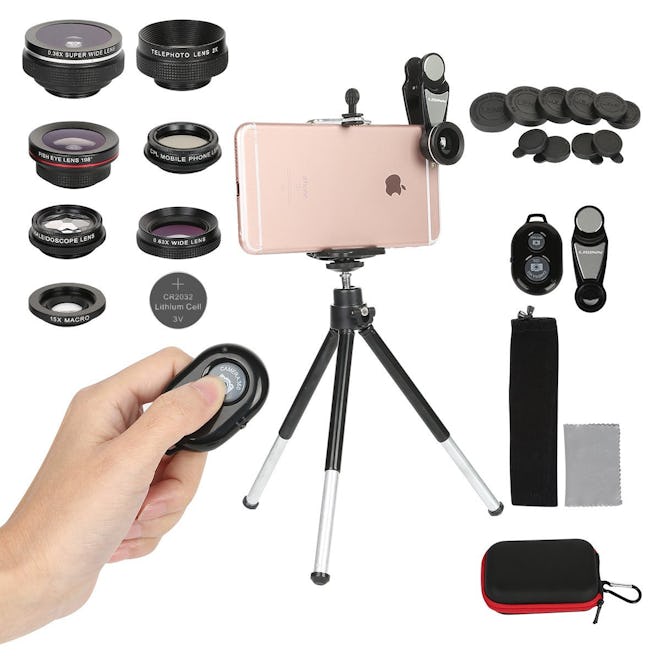 Toneseas 7-in-1 Cell Phone Camera Lens Kit