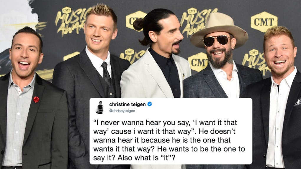 The Meaning Of The Backstreet Boys I Want It That Way Was Revealed It Makes No Sense The Meaning Of The Backstreet Boys I Want It That Way Was Revealed It Makes No Sense