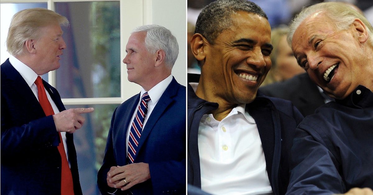 How Trump Celebrated Mike Pence S Birthday Vs How Obama Celebrated Joe Biden S Is Wildly Different