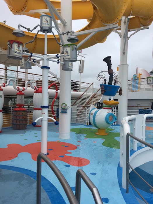 Colorful Disney Cruise with various fun activities