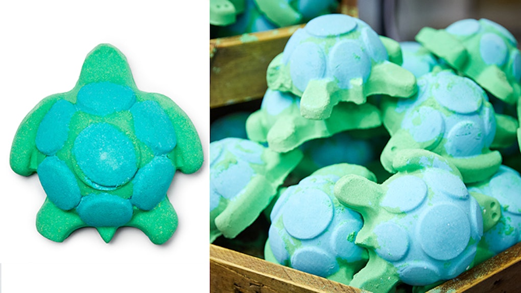 This Lush Turtle Bath Bomb Is Raising Awareness About