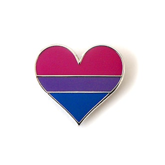 Rainbow Bisexual Pride Pin