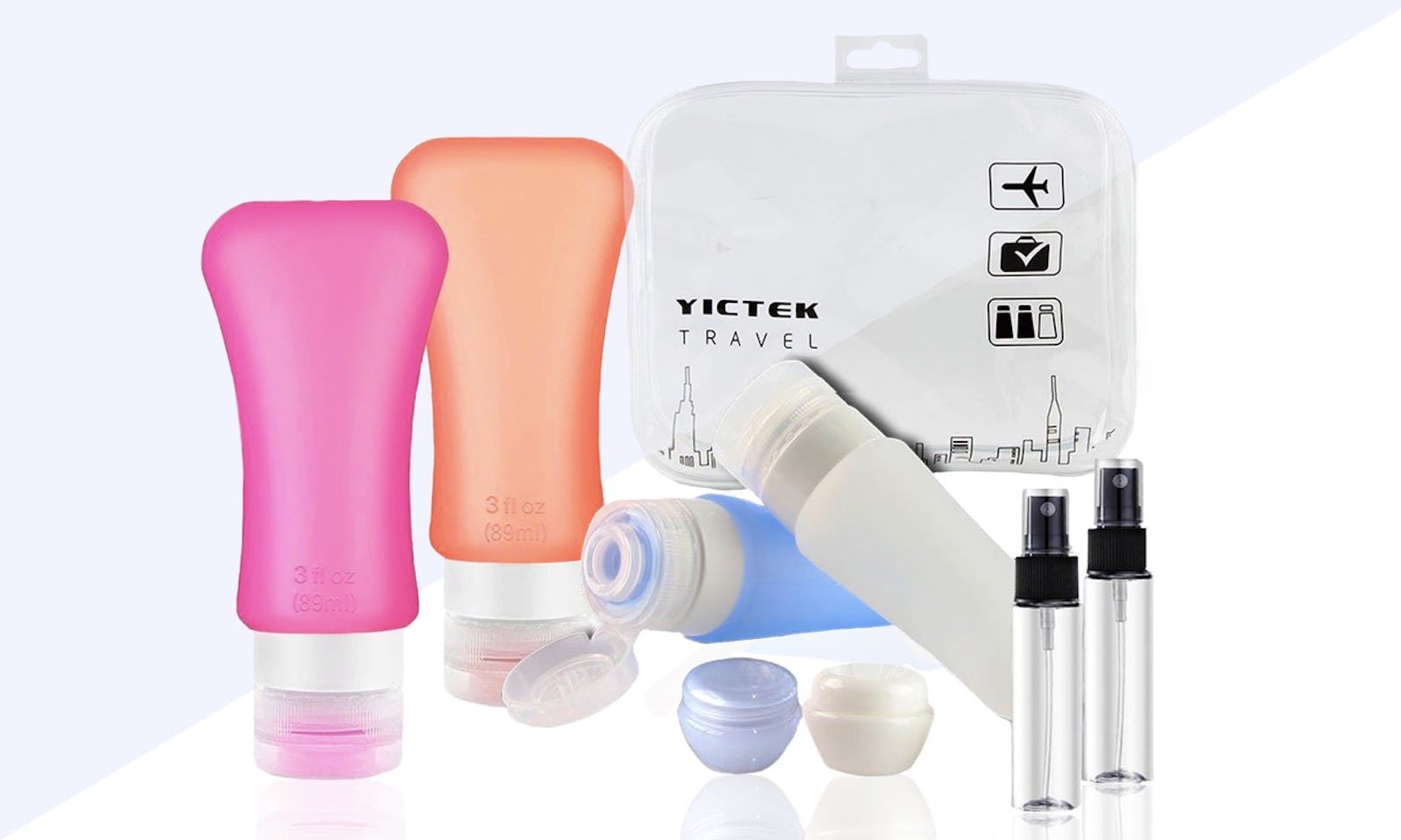 best travel bottle set