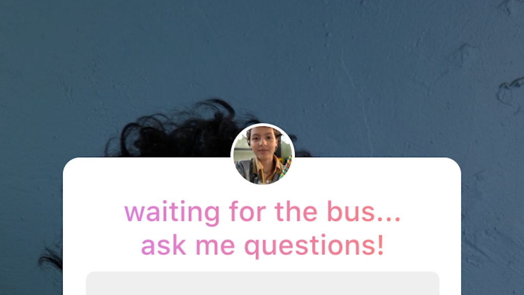 Where To Find Instagram S Questions Sticker In The App When You Re Making A Story