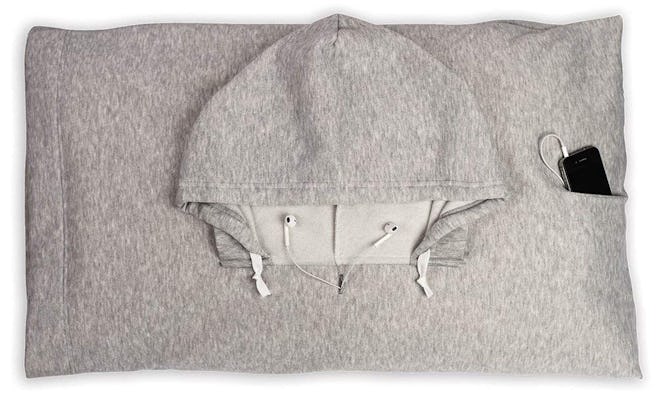 HoodiePillow Hooded Pillowcase