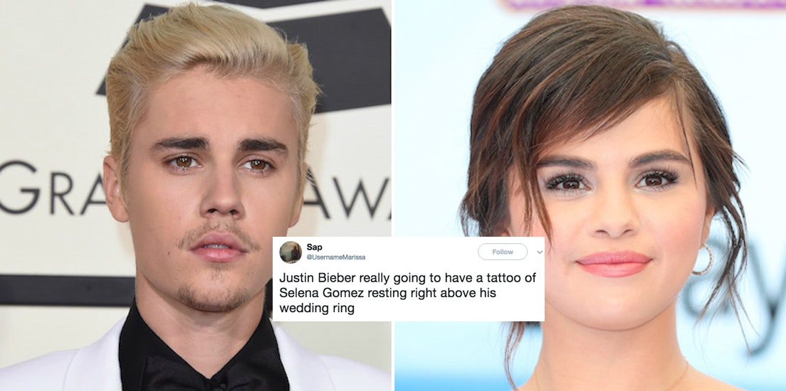 Justin Bieber makes appointment to cover up his huge tattoo of Selena Gomez  and promises fiancée Hailey Baldwin itll be gone by the wedding day  The  Sun