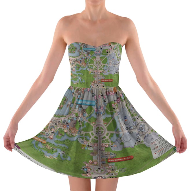 Magic Kingdom Map Disney Dress