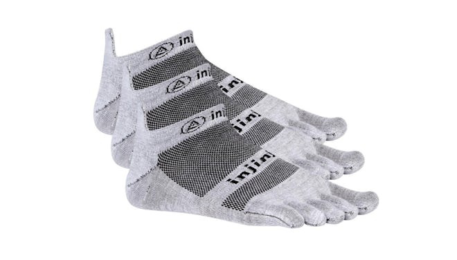 Injinji Run 2.0 Lightweight No-Show Toe Socks