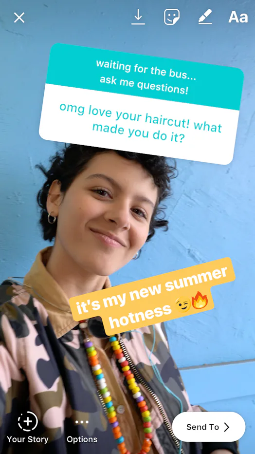 Sticker Reply Instagram How To Share Question Sticker Responses On Instagram Stories