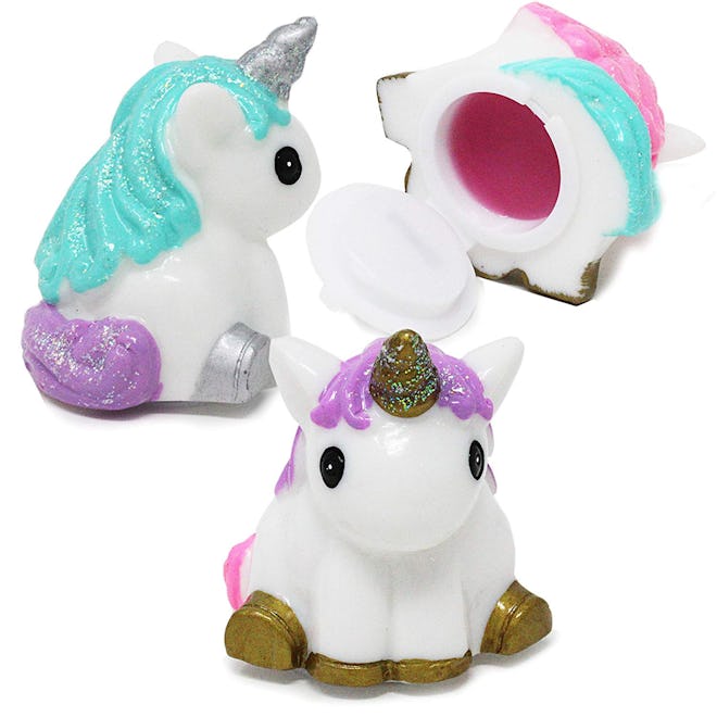 Joyin Toy 3 Pack Cute Unicorn Shape Girls Lip Gloss