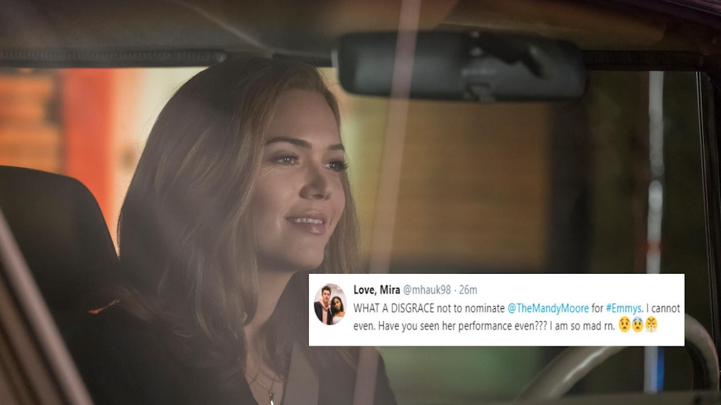 The This Is Us Emmy Nominations Have Fans Pissed Over Mandy Moore S Snub