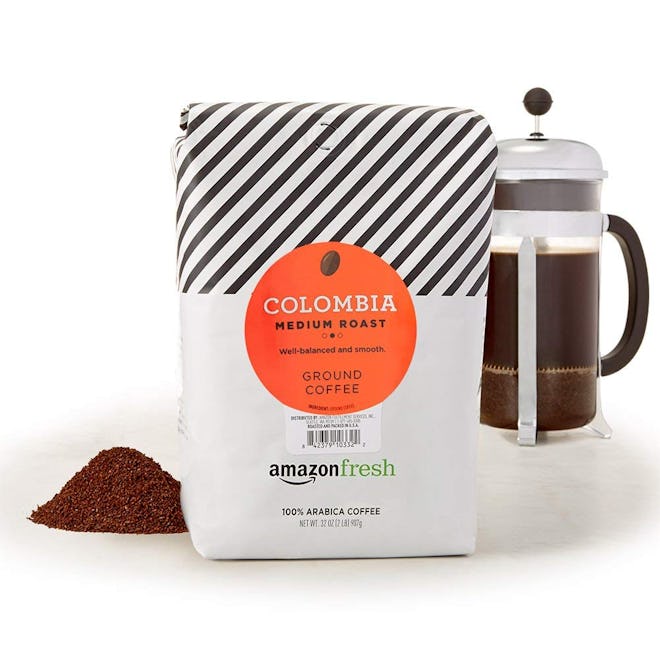 AmazonFresh Colombia Ground Coffee, Medium Roast, 32 Ounce  