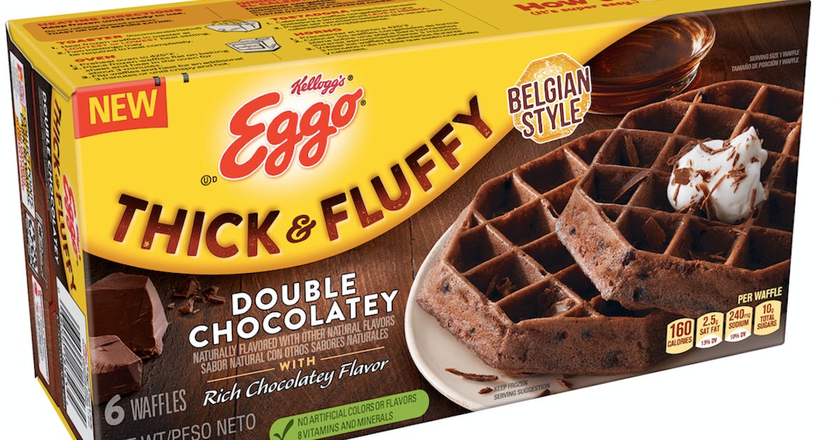 Eggo Double Chocolatey Thick Fluffy Belgium Style Waffles Are Basically Dessert For Breakfast Eggo Double Chocolatey Thick Fluffy Belgium Style Waffles Are Basically Dessert For Breakfast
