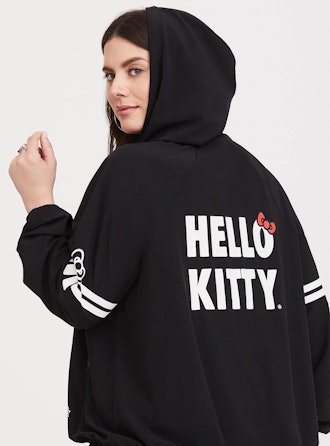 Sanrio Hello Kitty Black Windbreaker 