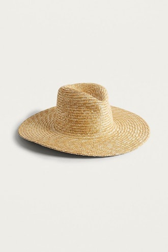 High Crown Straw Panama Hat