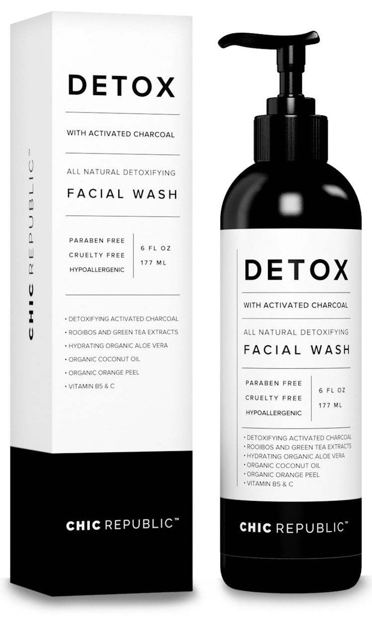 All Natural Activated Charcoal Facial Cleanser