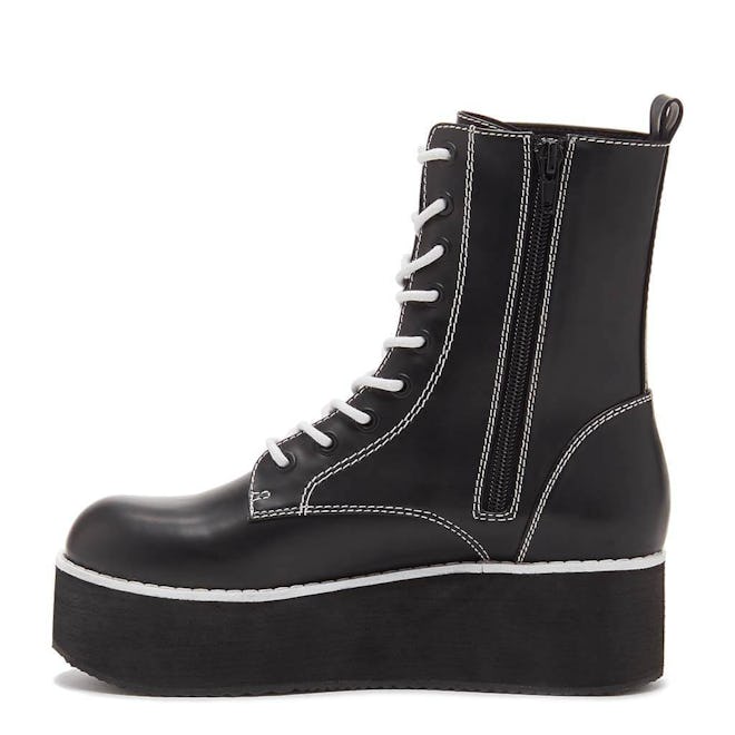 Rage Cali Black Platform Boot