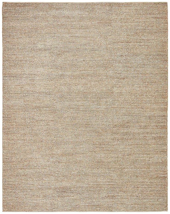 Stone & Beam Transitional Braided Jute Rug, 8' x 10', Sand