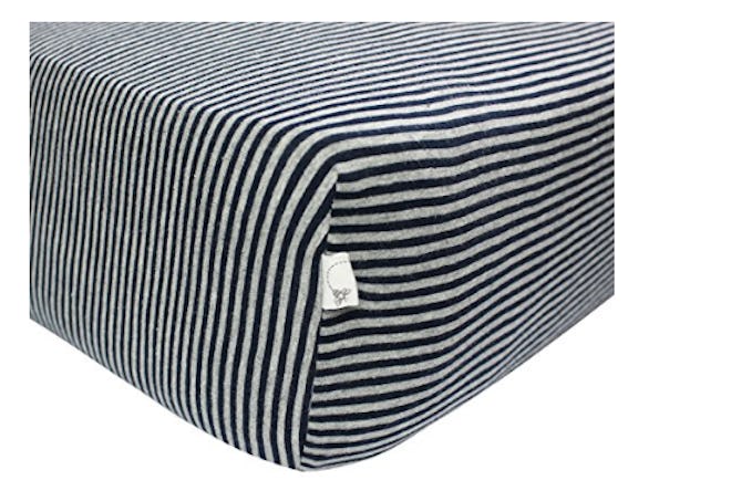 Stripe Fitted Crib Sheet