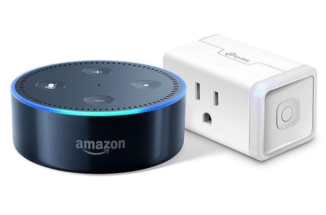 Amazon Echo Dot + Smart Plug — 50% Off