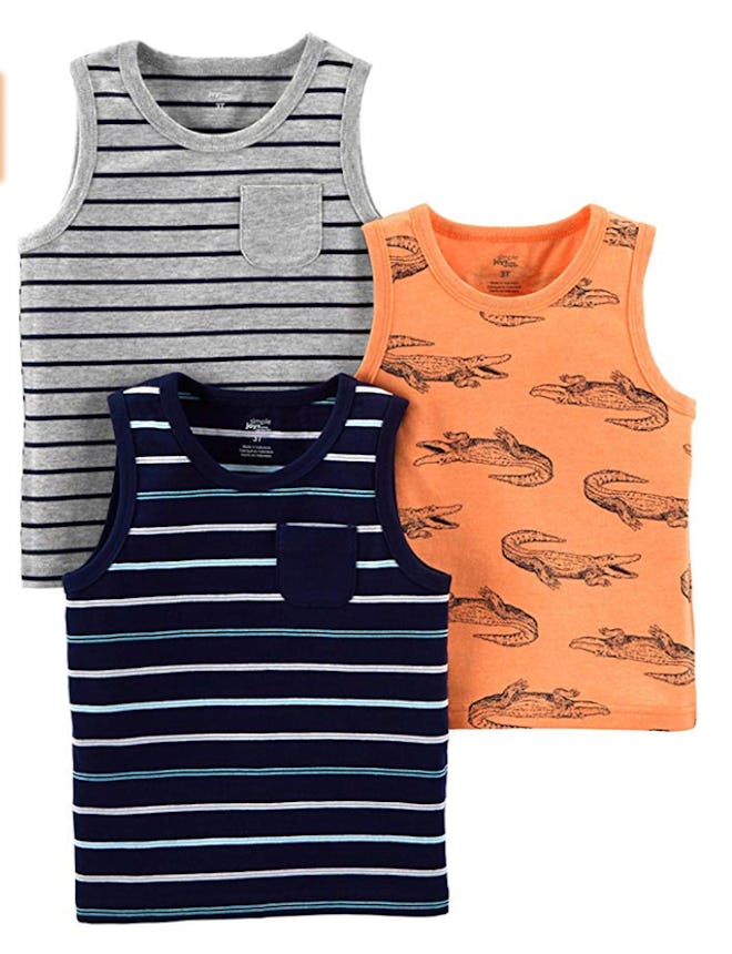 Simple Joys by Carter's Boys' Toddler 3-Pack Tank Tops