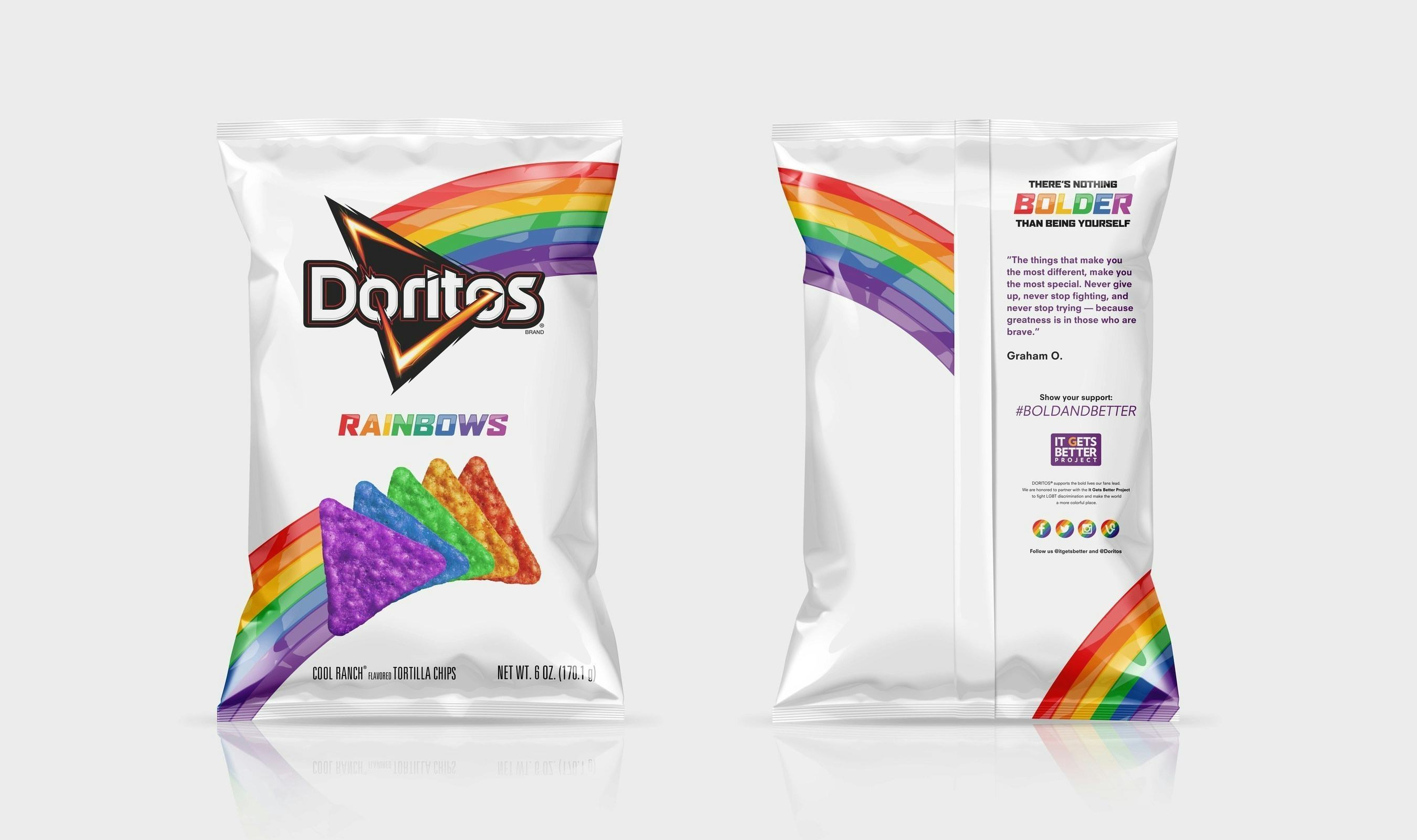 Rainbow Doritos Are Back But Only In Mexico Here S How You Can Buy Them In The U S