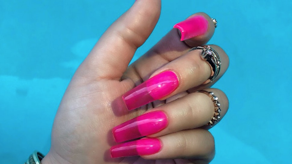 Jelly Nails Are The Latest Viral Nail Trend They Are So 90s