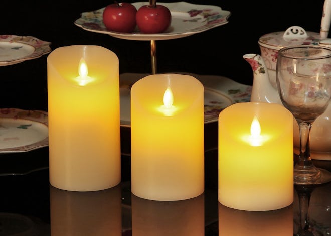 OShine Set Of Three Flameless Candles — 72% Off