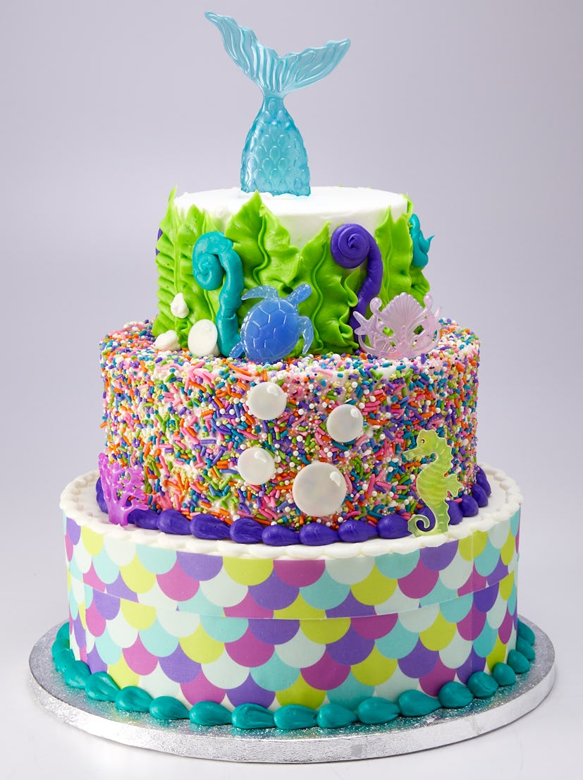 This 3Tier Mermaid Cake From Sam's Club Feeds 66 People And Costs Less