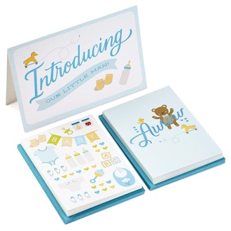 Baby Boy/Girl Stationery and Announcement Set