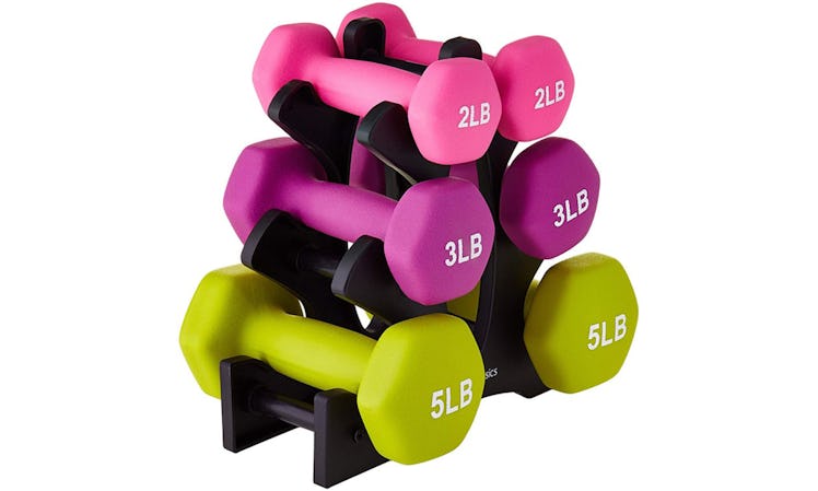 AmazonBasics Neoprene Dumbbells — 35% Off 